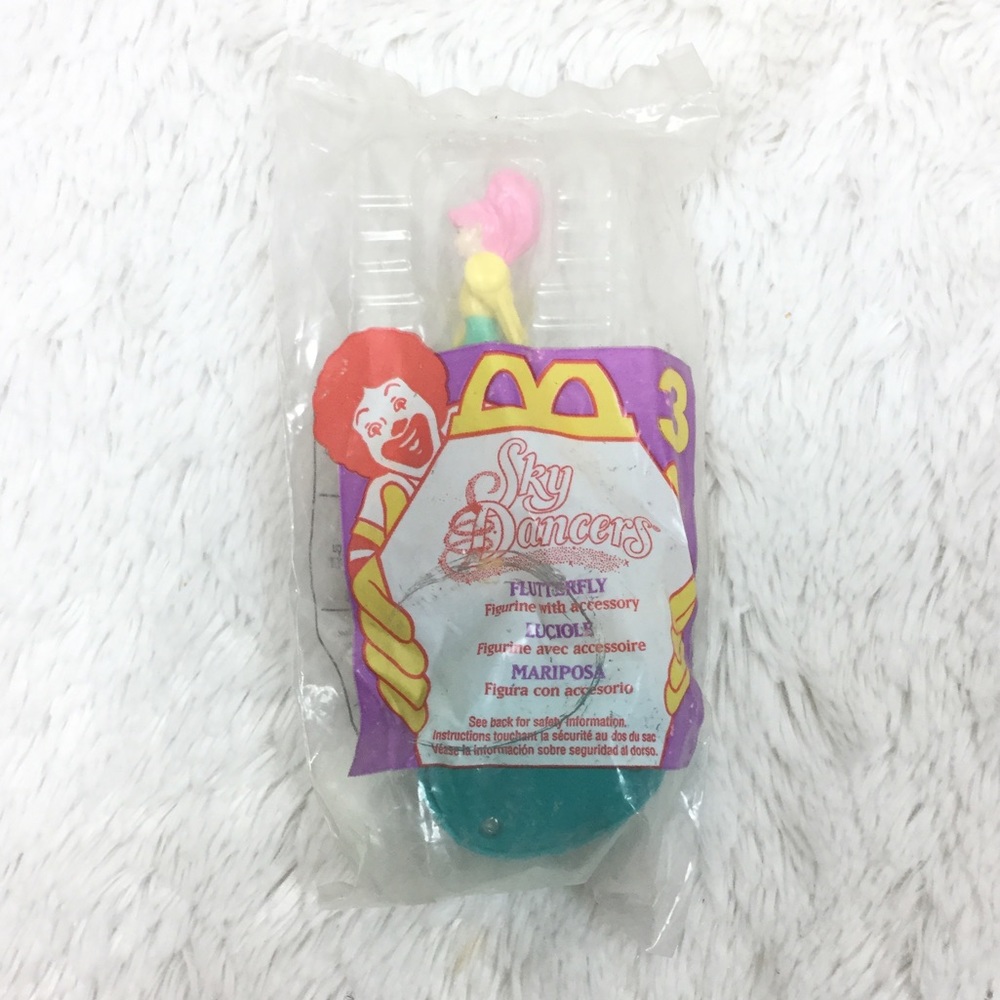 NIB McDonald’s sky dancers flutterflys